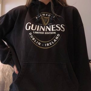 Black Guinness hoodie